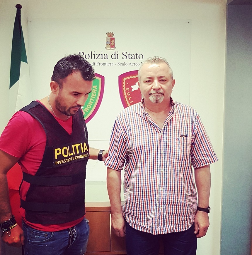 ITALIA: Omul de afaceri Genică Boerică a fost prins și adus în România