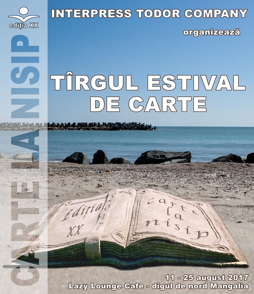 Târgul „Carte la nisip“ la Mangalia