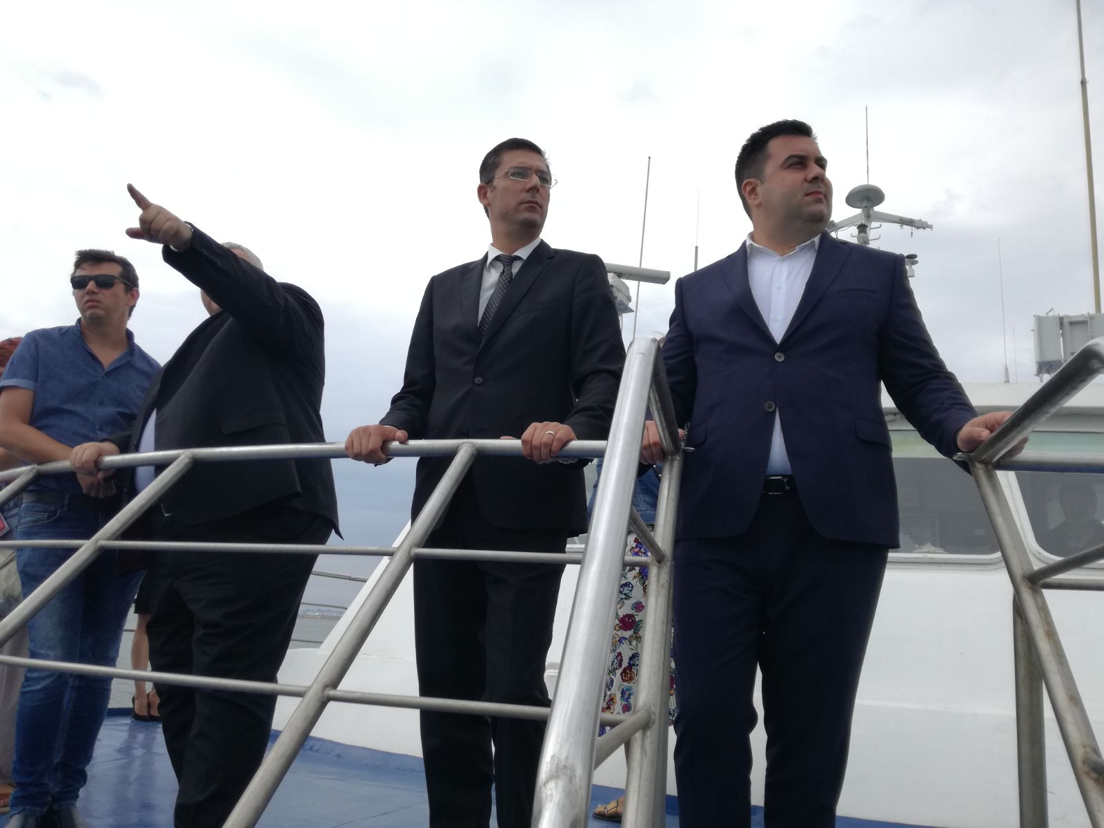 FOTO: Ministrul Transporturilor, despre dragarea porturilor Midia și Constanța