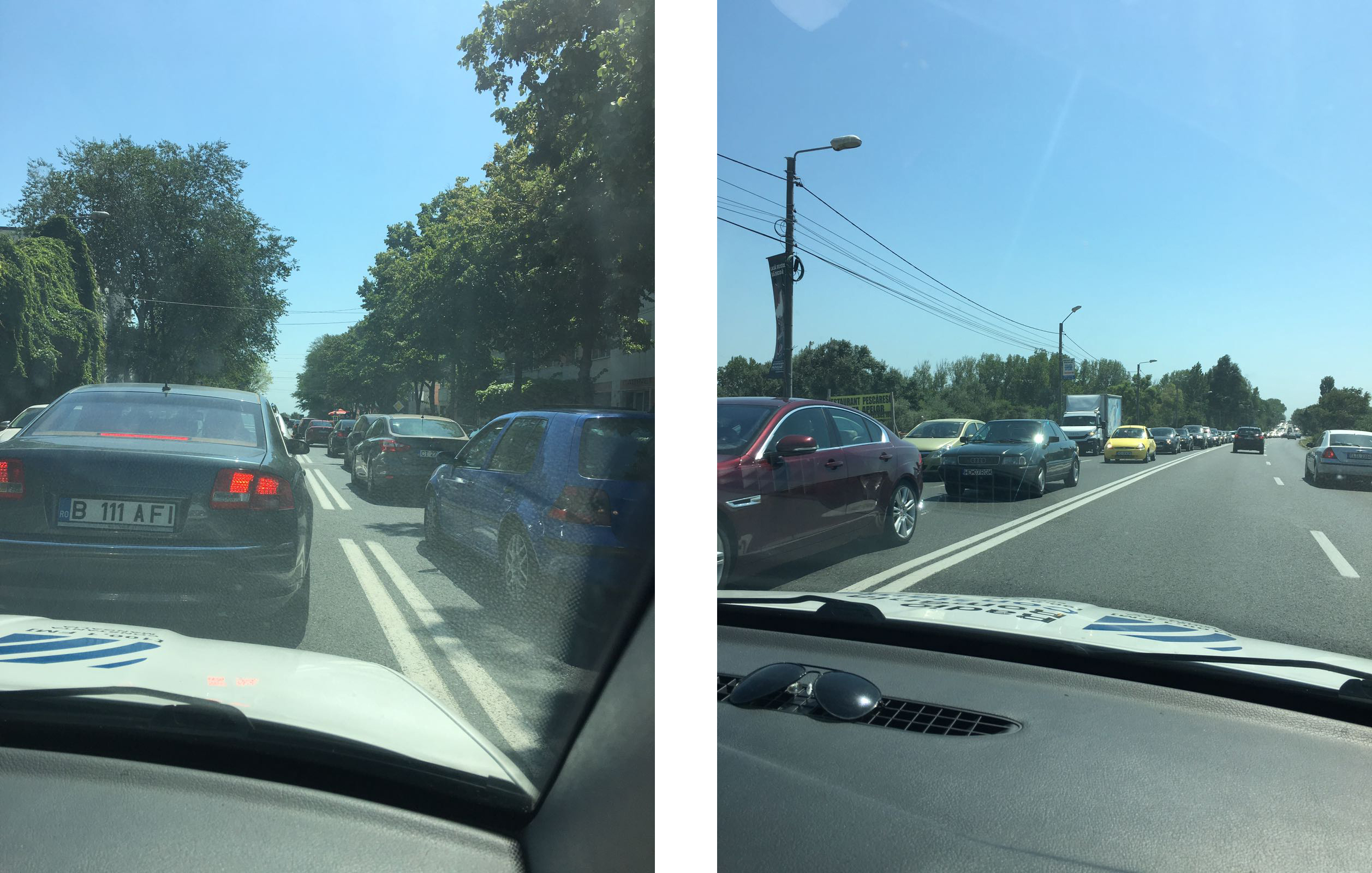 Trafic INFERNAL în sudul litoralului! Coloanele de mașini se întind pe kilometri întregi. Nu există rute alternative!
