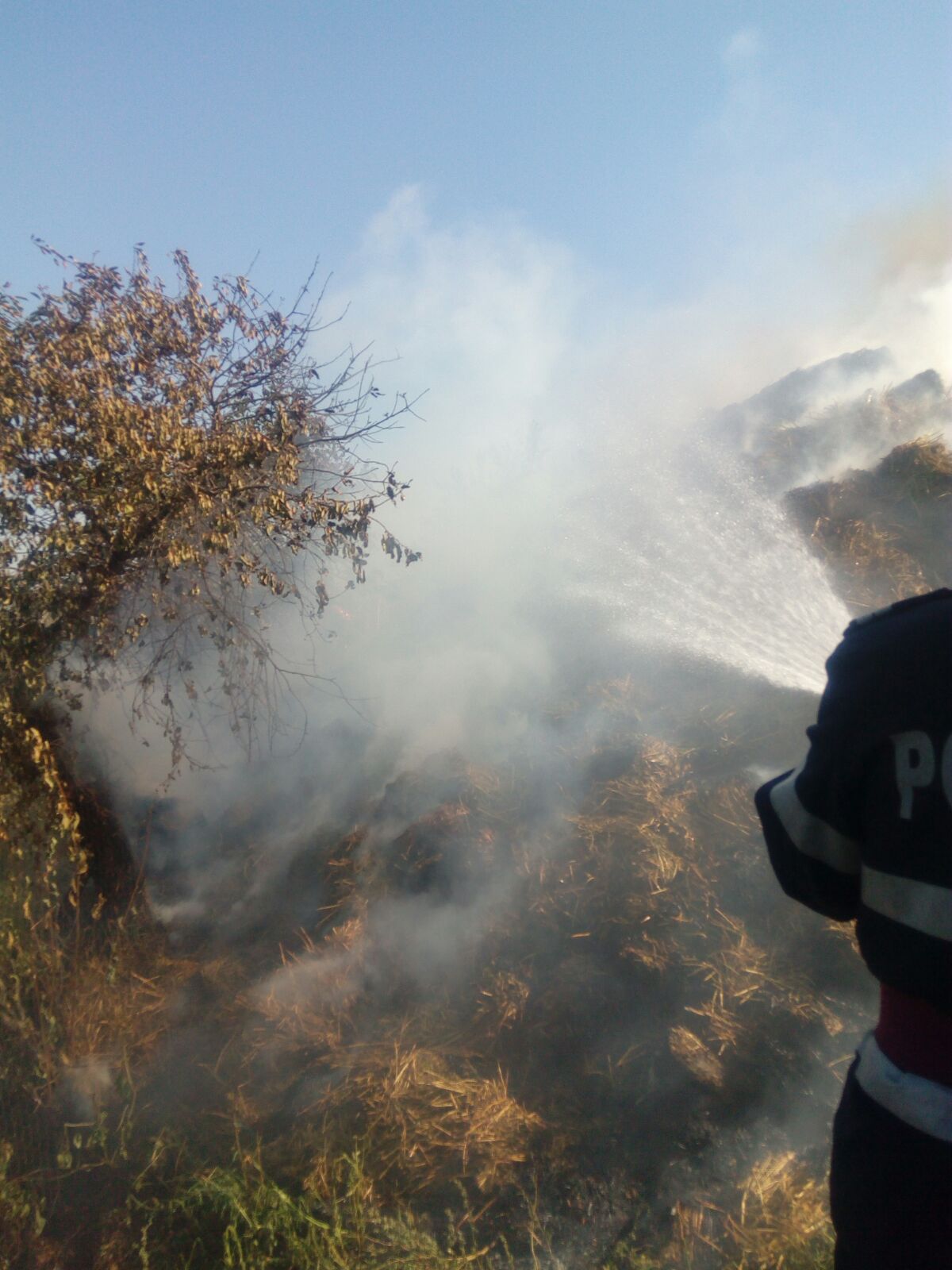 VIDEO/ FOTO: INCENDII la TULCEA. O femeie a suferit un atac de PANICĂ