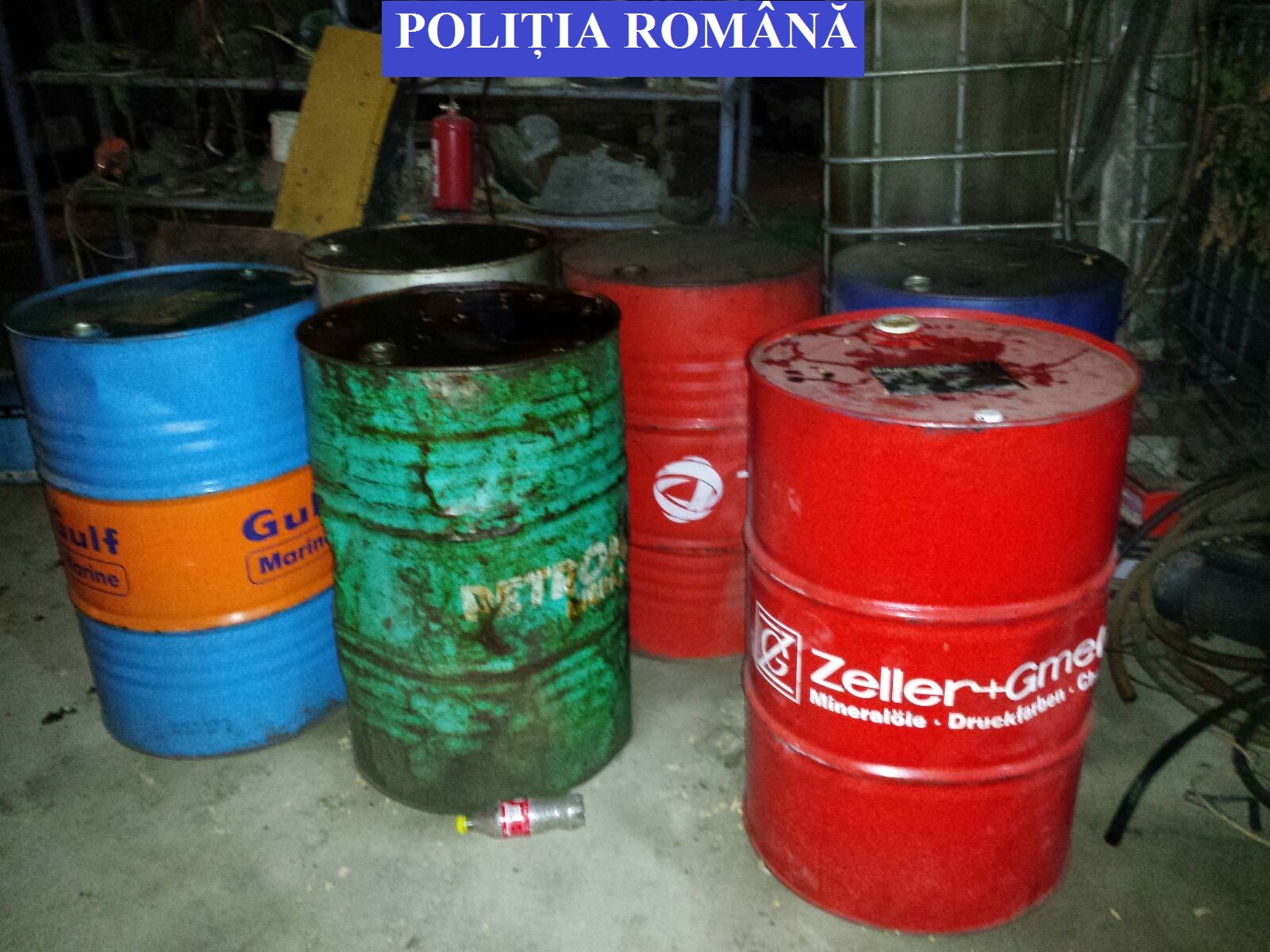 Județul CONSTANȚA/FOTO: Bărbat bănuit de contrabandă cu motorină… și struguri