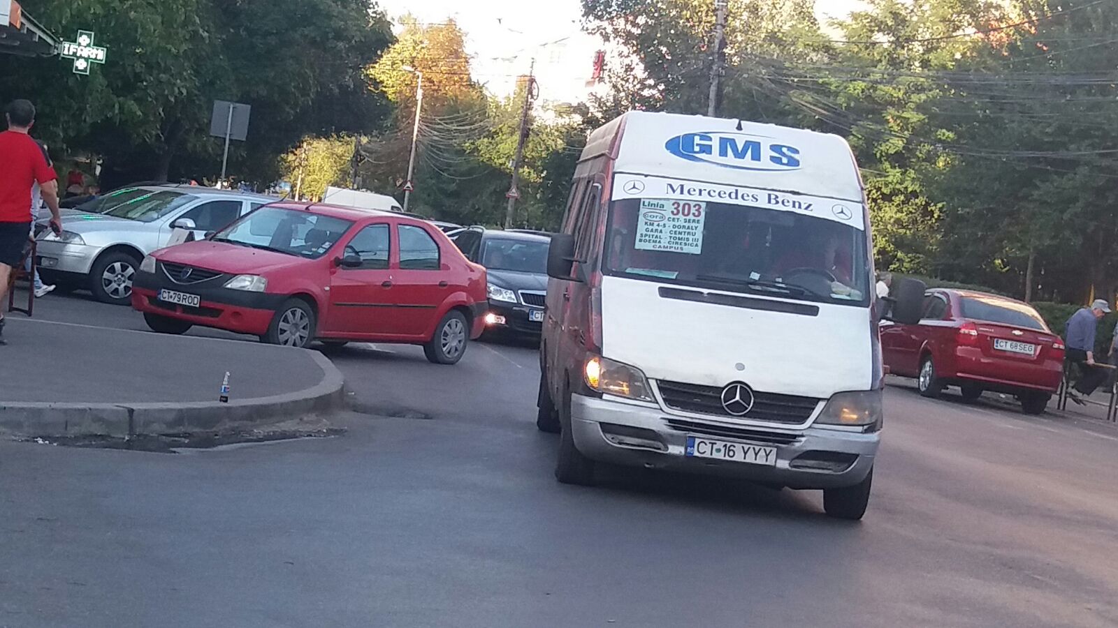 Modificări pe traseul unei linii de microbuz