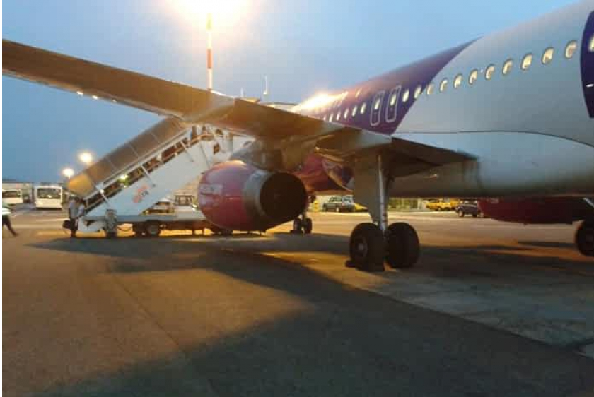 VIDEO: Un avion de pasageri a ratat decolarea de pe aeroportul Otopeni