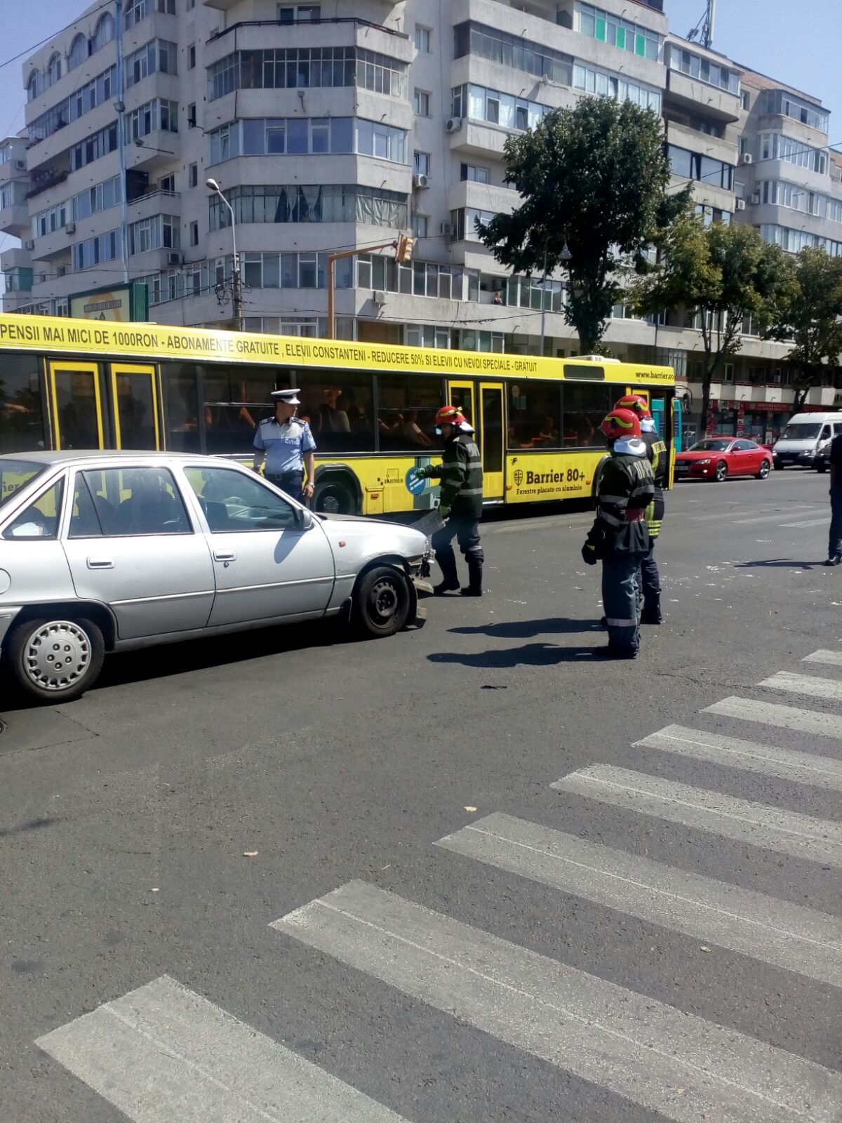 CONSTANȚA: Al doilea accident rutier în zona STADION