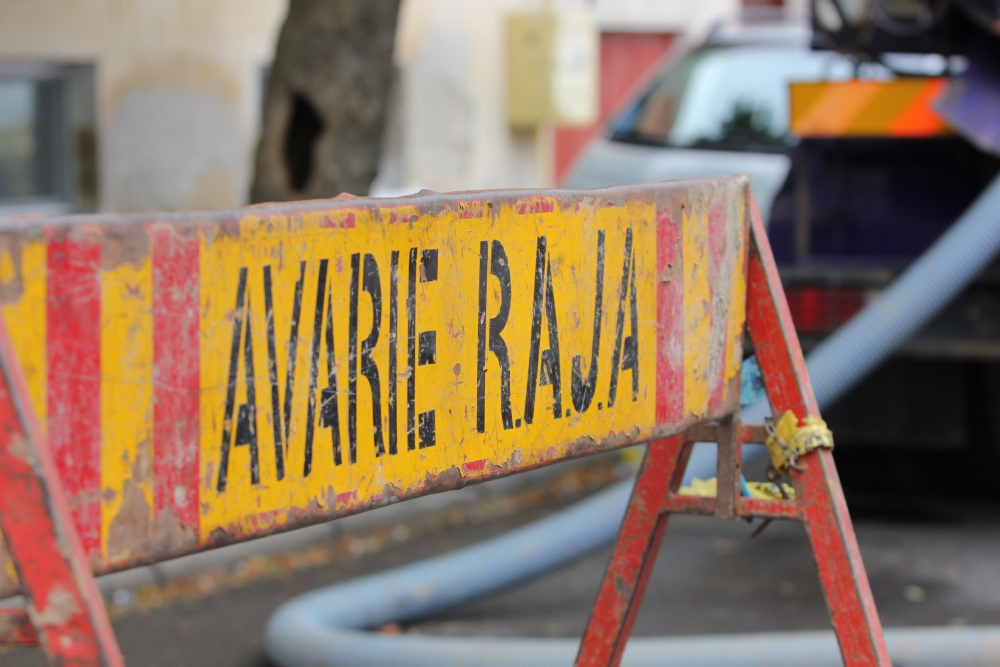Avarie RAJA la Constanța – Trafic restricționat pe str. Ștefan Mihăileanu