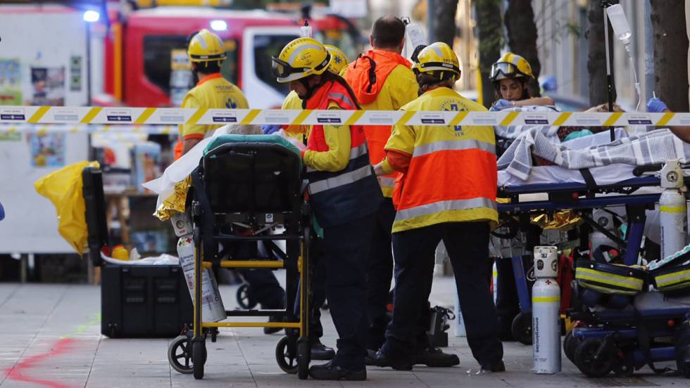 BARCELONA – 21 de răniți în urma unor explozii puternice la o brutărie (foto)