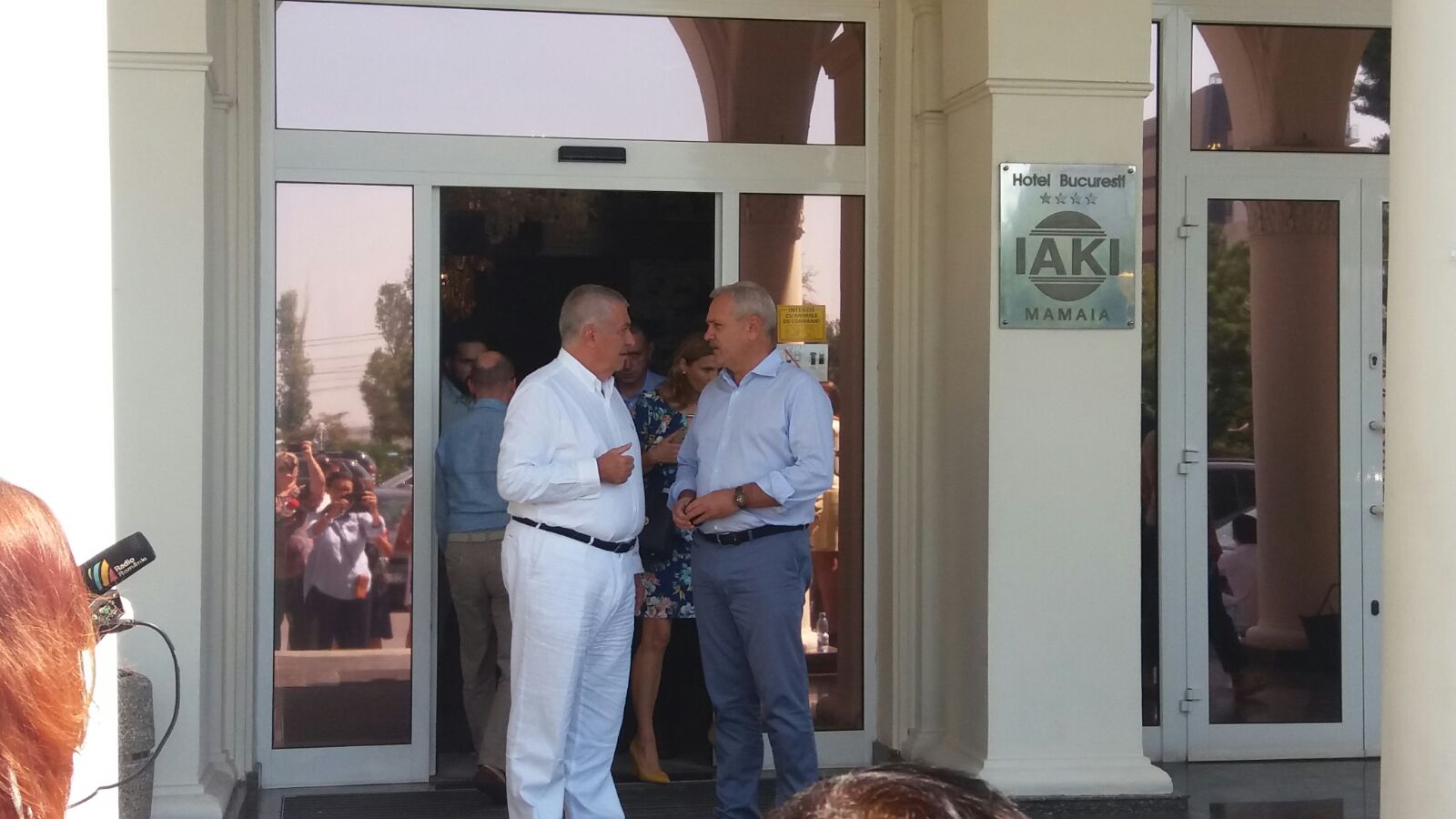 FOTO – MAMAIA: Liderii PSD și ALDE susțin că nu există tensiuni în cadrul coaliţiei de guvernare