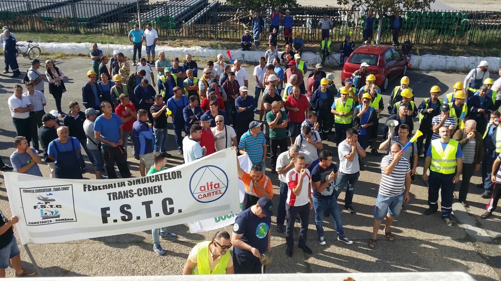Grevă generală în Portul Constanța. Negocierile dintre sindicaliști și conducerea SOCEP au eșuat