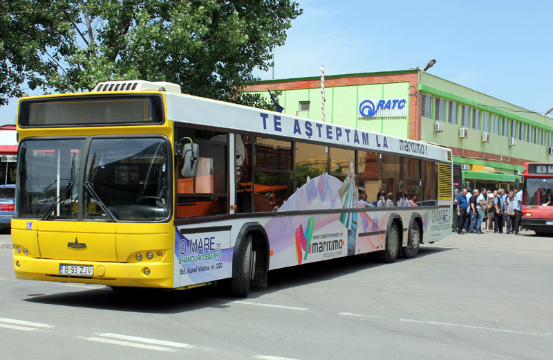Un sindicat din RATC pichetează Primăria Constanța