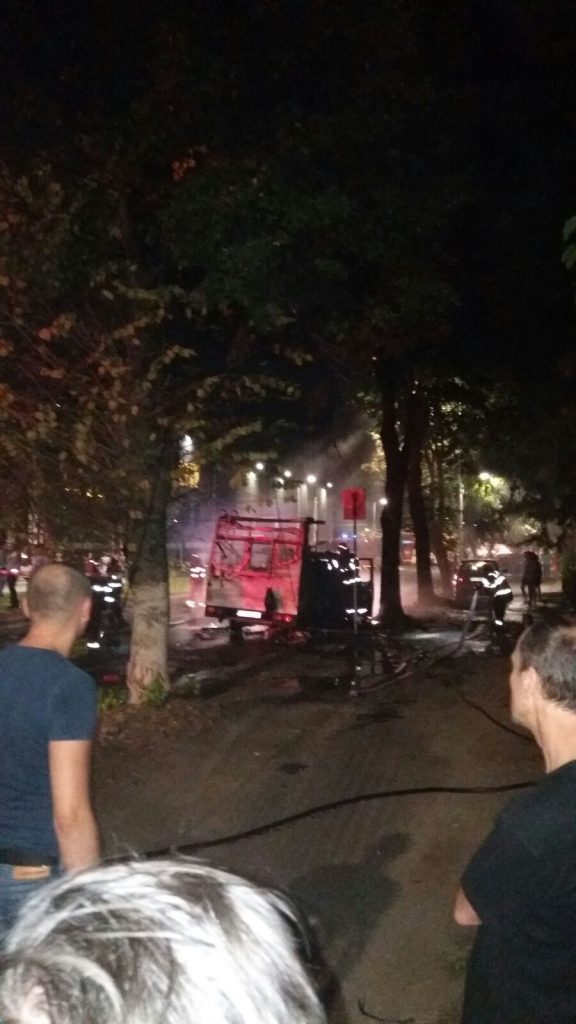 CONSTANȚA: DOSAR PENAL în cazul incendiului de pe bulevardul Mamaia