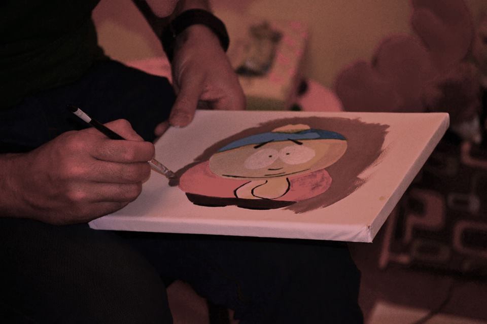 Doi tulceni stabiliţi în Constanţa şi-au pus pasiunea pentru pictură în slujba ajutorării copiilor orfani