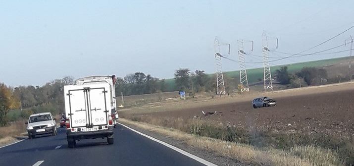 Accident rutier pe drumul dintre Lumina și Sibioara