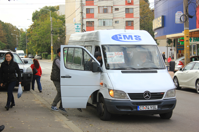 CONSTANȚA – Microbuzele de pe linia 304 NU CIRCULĂ astăzi