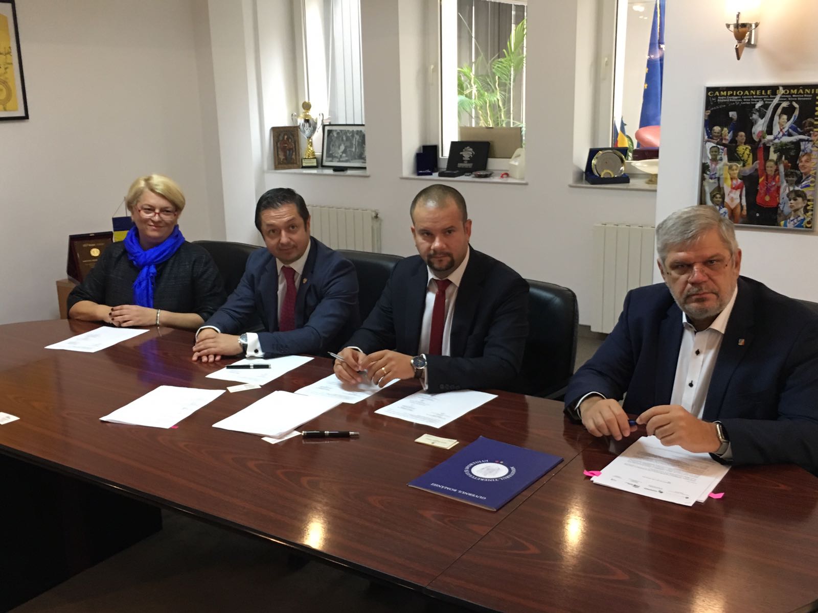 Protocol de susţinere pentru sportul românesc semnat între Ministerul Tineretului şi Sportului, Televiziunea Română, Radio România şi Agerpres