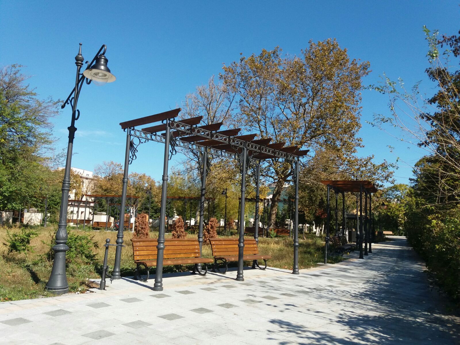 CONSTANȚA/FOTO: Reamenajarea Parcului Arheologic, aproape de final