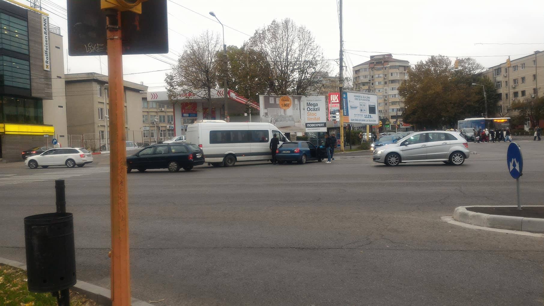 Accident într-o intersecție importantă din CONSTANȚA