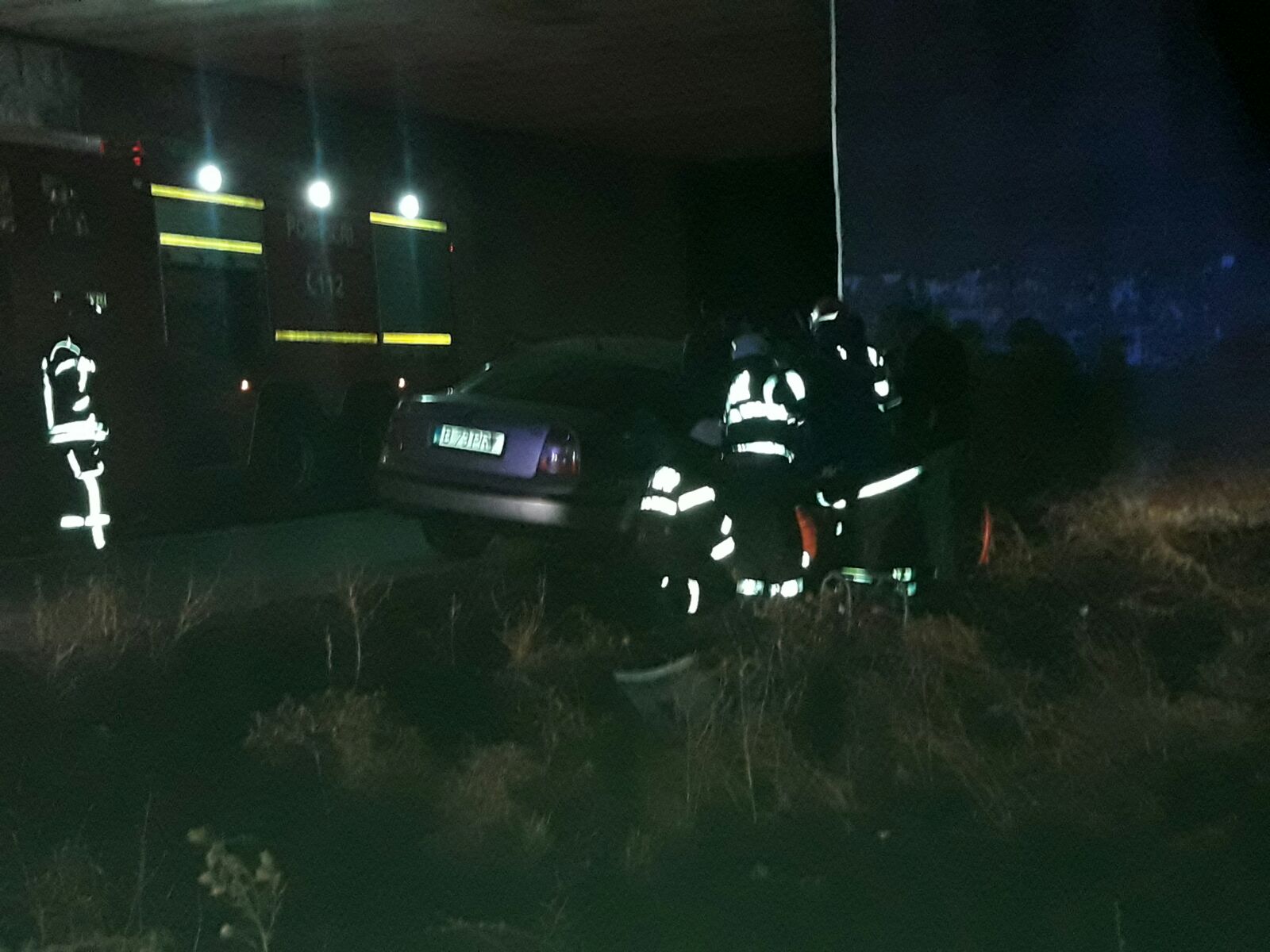Accident cu persoană încarcerată între Medgidia și Valea Dacilor