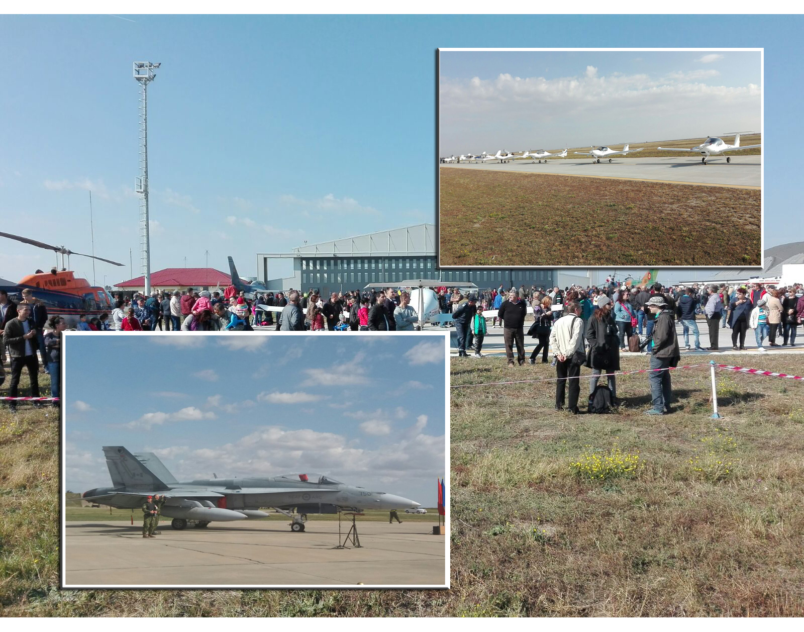 GALERIE VIDEO – Spectacol aviatic excepțional cu avioane militare pe cerul României!