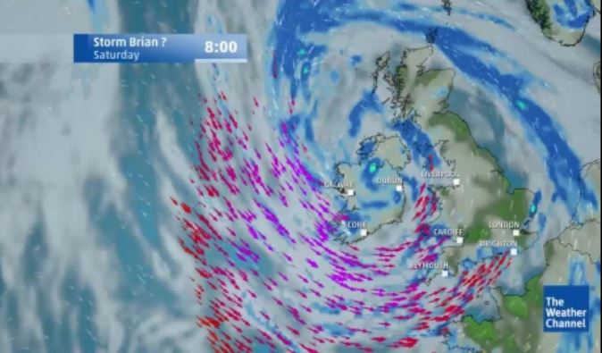 STARE DE ALERTĂ în Marea Britanie, înaintea furtunii BRIAN!