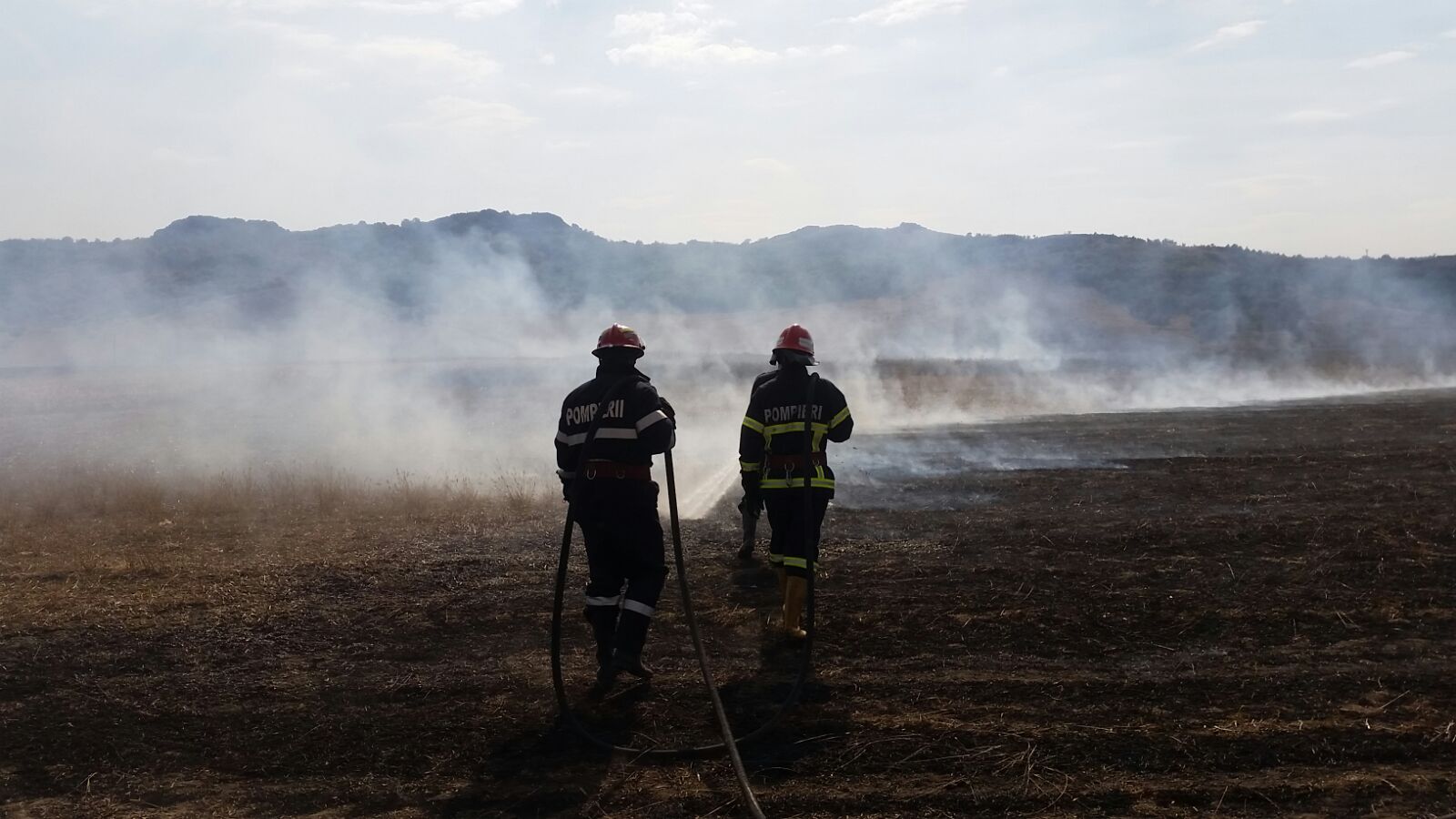 Incendiu într-o localitate din județul TULCEA
