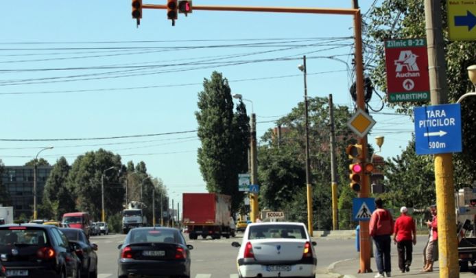 Semafoare inteligente în CONSTANȚA