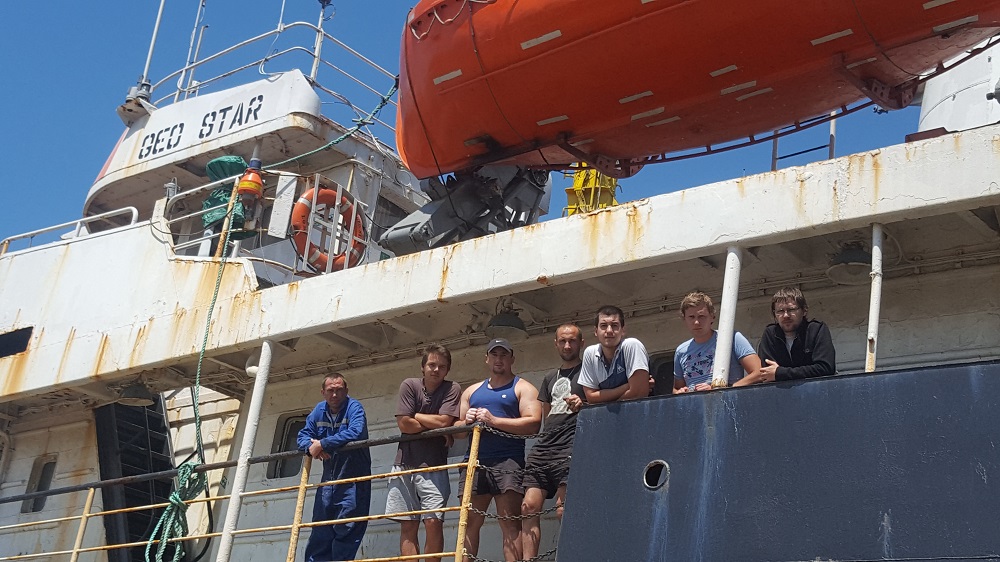 CONSTANȚA: Echipajul navei arestate din luna ianuarie, repatriat
