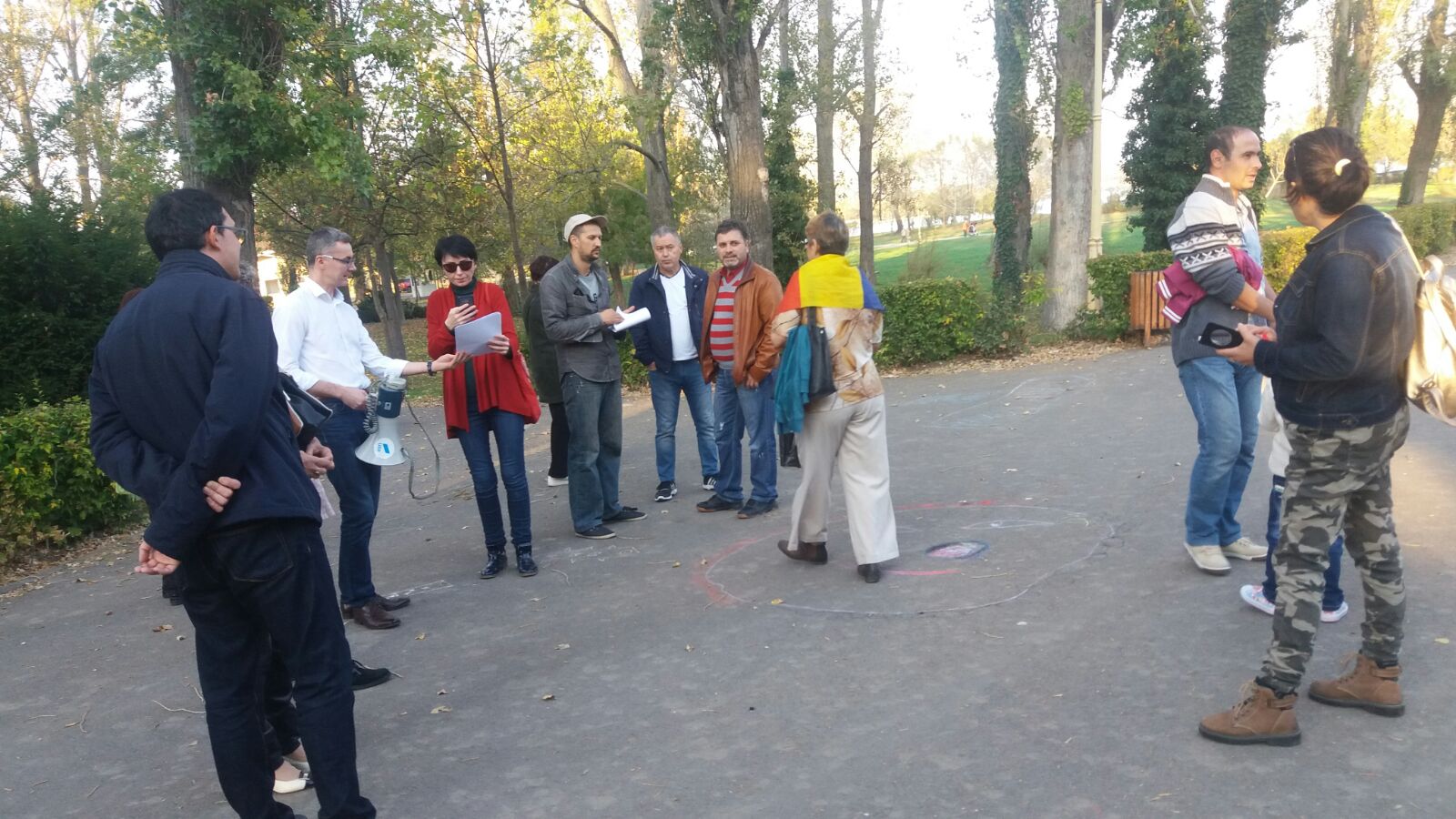 FOTO/ VIDEO: Protest în parcul Tăbăcărie