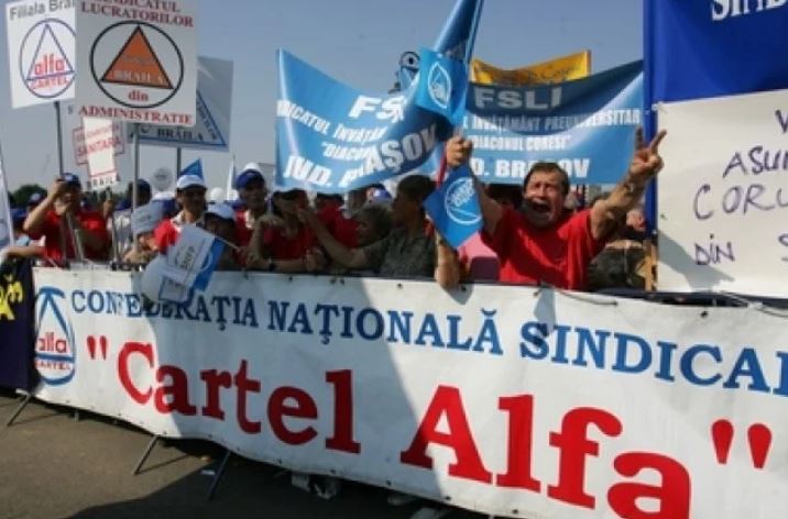 10 mii de sindicalişti vor protesta în faţa Palatului Victoria. Din Constanţa şi-au anunţat prezenţa 300
