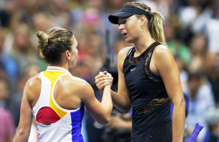 Simona Halep a câștigat meciul de azi cu Maria Sharapova