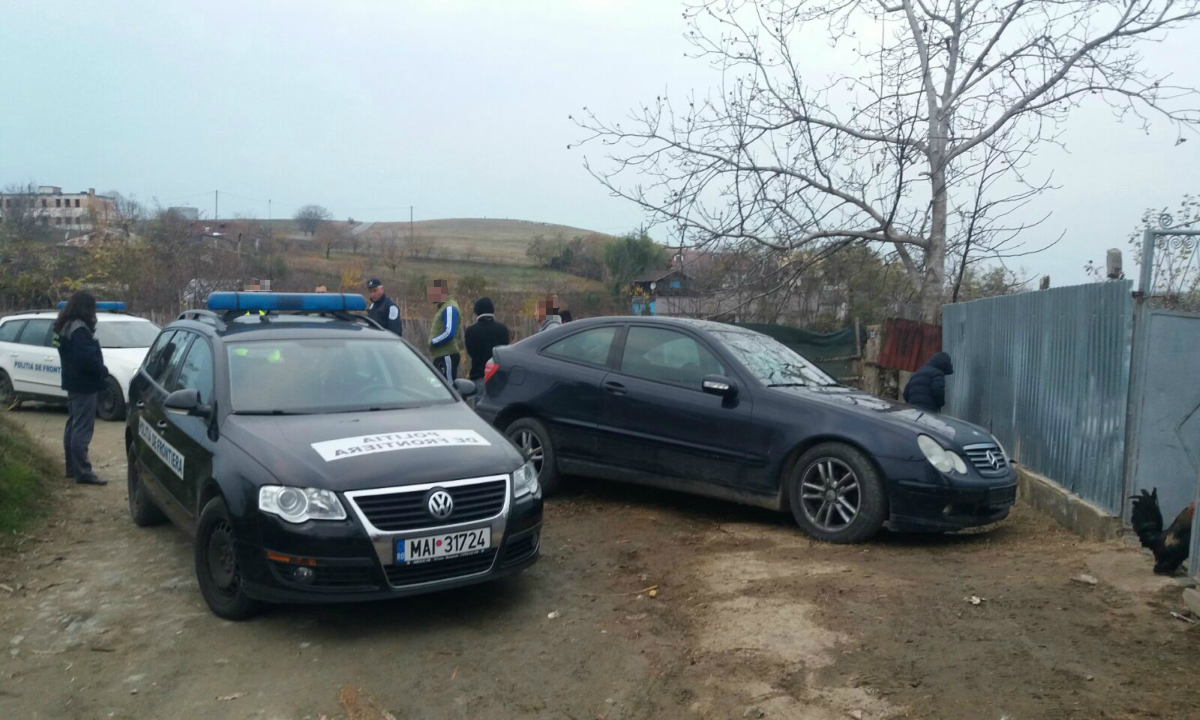 FOTO – TULCEA: Polițiști de Frontieră amenințați cu un topor de un bărbat