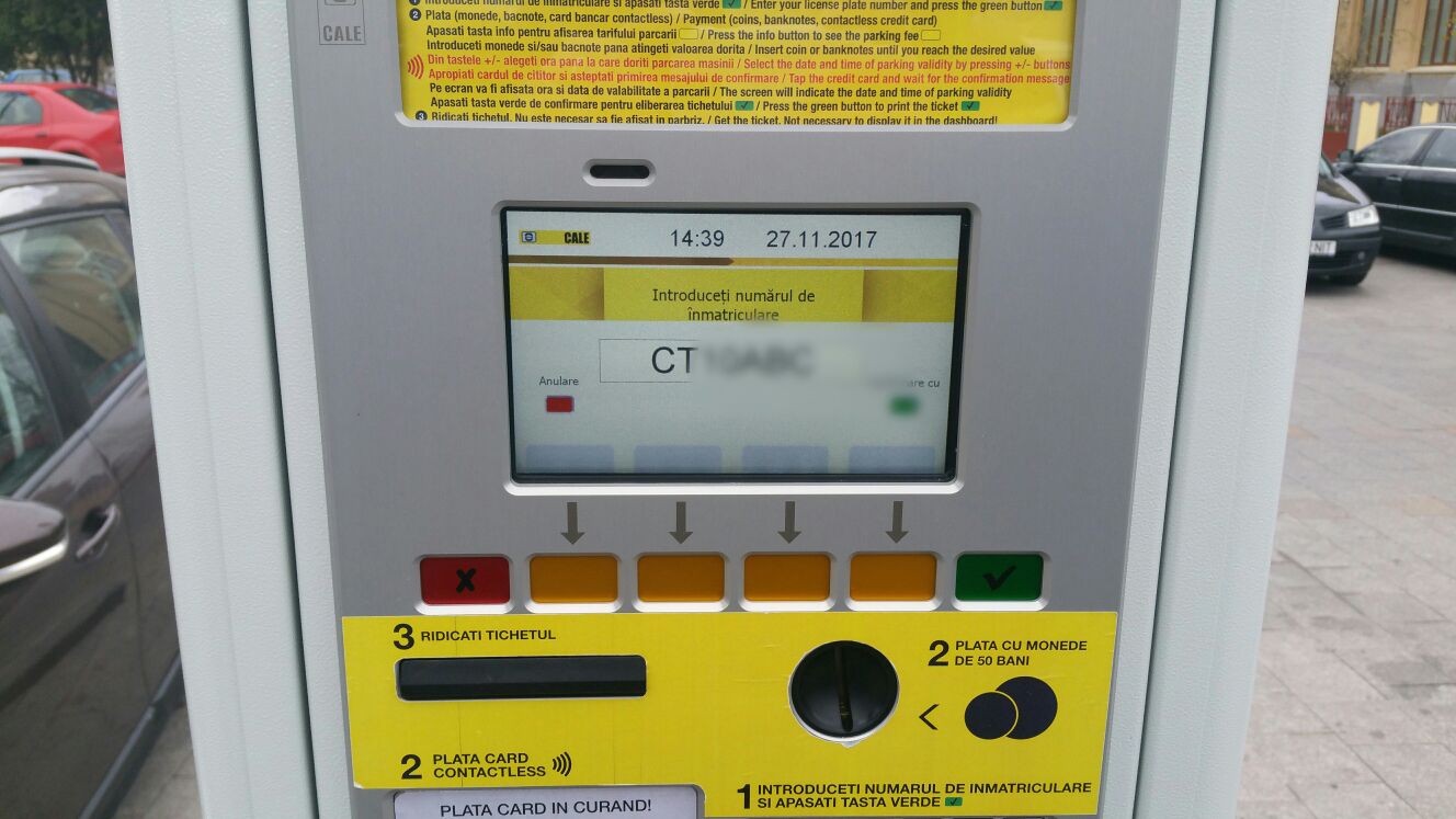 FOTO – CONSTANȚA: Sistemul de parcări publice va fi transformat total