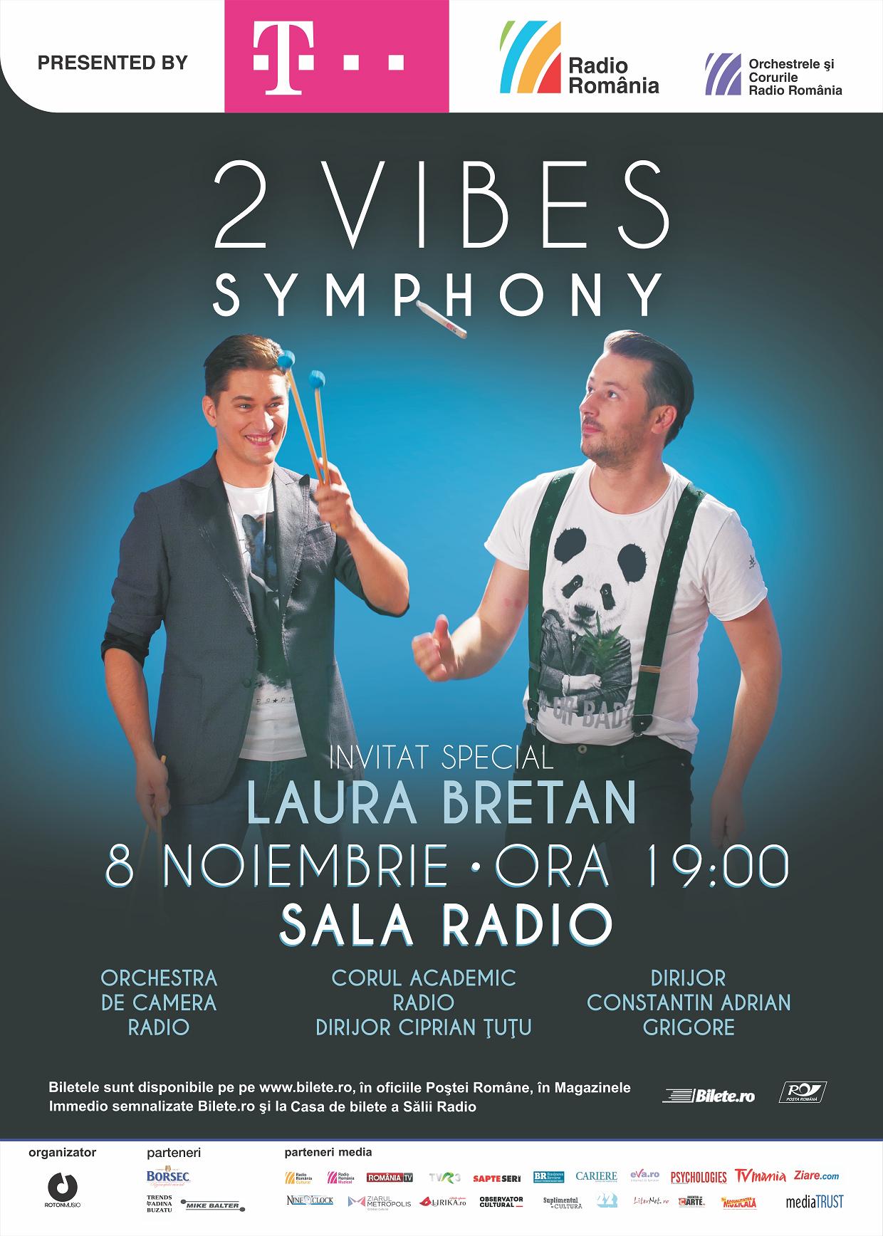 Spectacol-poveste cu 2 Vibes Symphony, Orchestra de Cameră Radio şi Corul Academic Radio