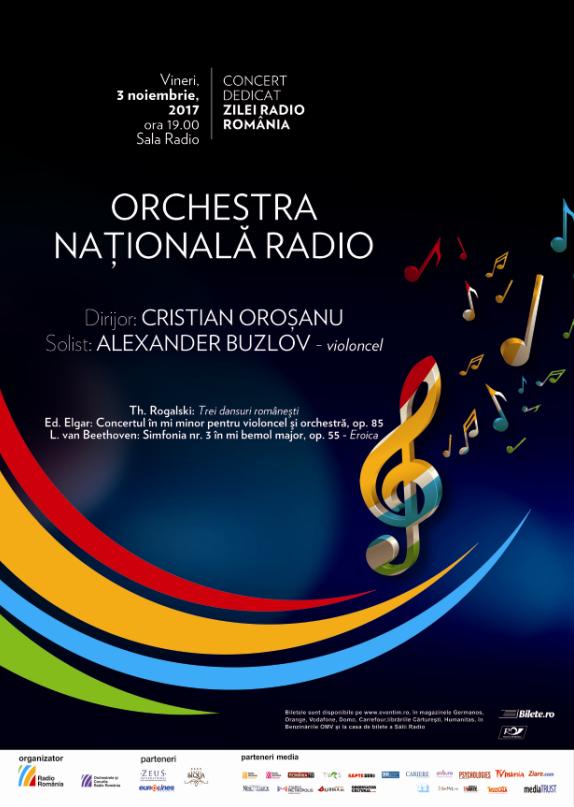 Orchestra Naţională Radio, concert dedicat Zilei Radioului
