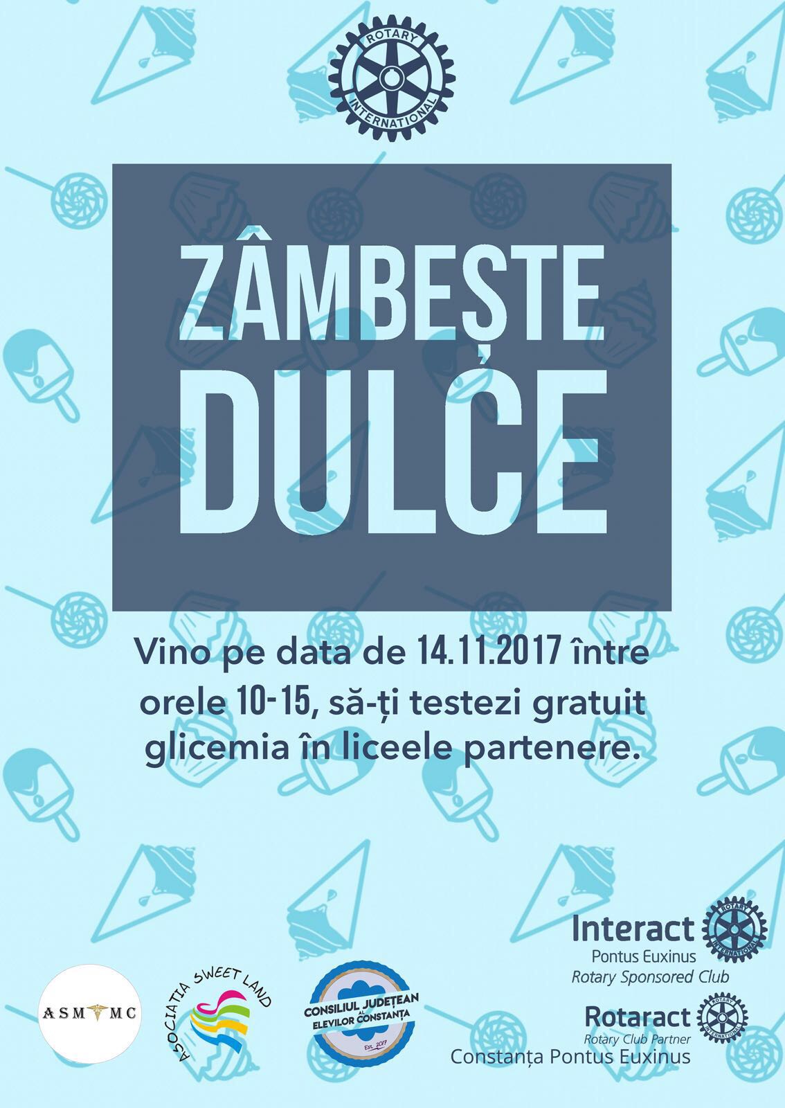 Campanie gratuită de testare a glicemiei în liceele din Constanța