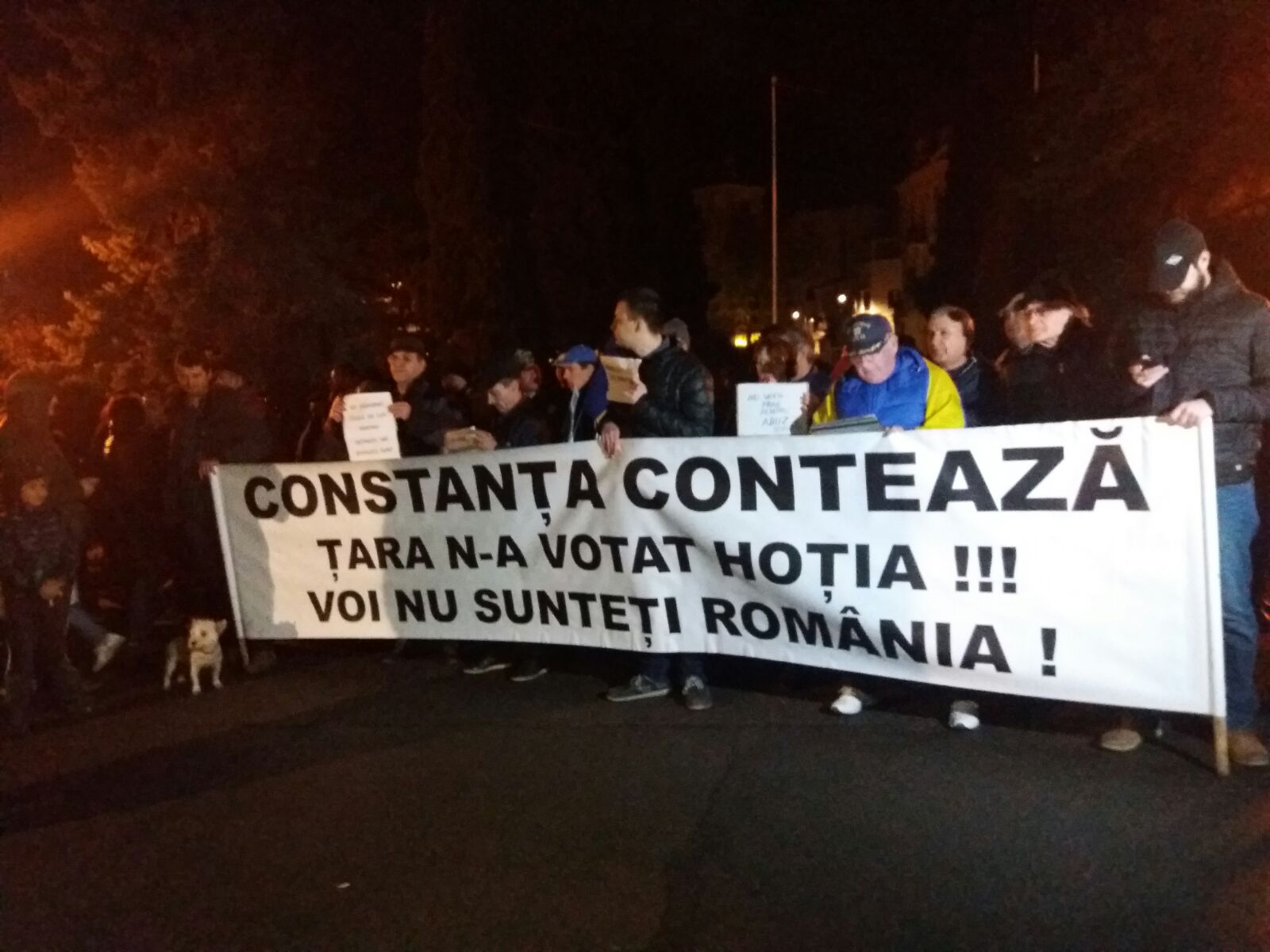CONSTANȚA – Protest amplu împotriva modificării legislației din Justiție (galerie foto+video)