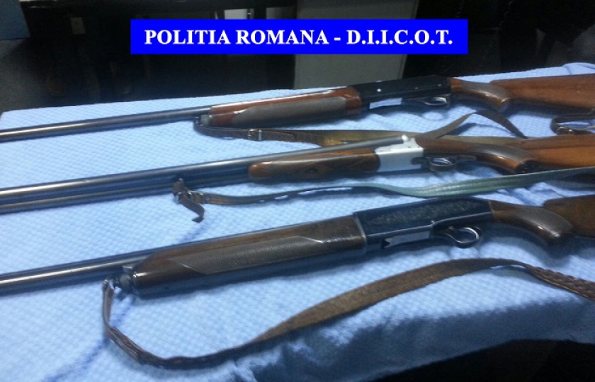 BRĂILA: Transport ilegal de arme provenind din Italia, interceptat de polițiști