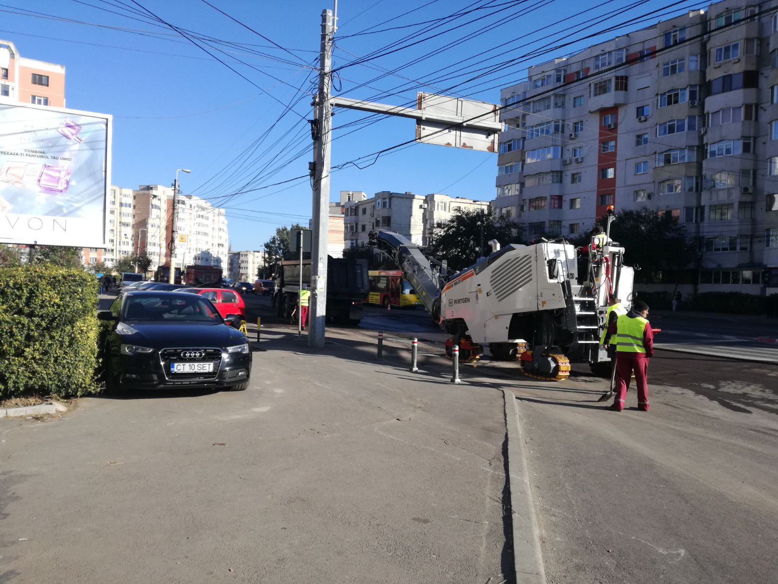 CONSTANȚA/TULCEA: Lucrări de asfaltare pe mai multe artere rutiere