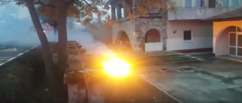 Eforie Sud – Un scurtcircuit electric la un restaurant de pe DN 39 a pus pompierii în alertă (VIDEO)
