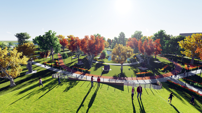 Ce se întâmplă cu Parcul Tăbăcărie odată cu realizarea ansamblului de miniaturi