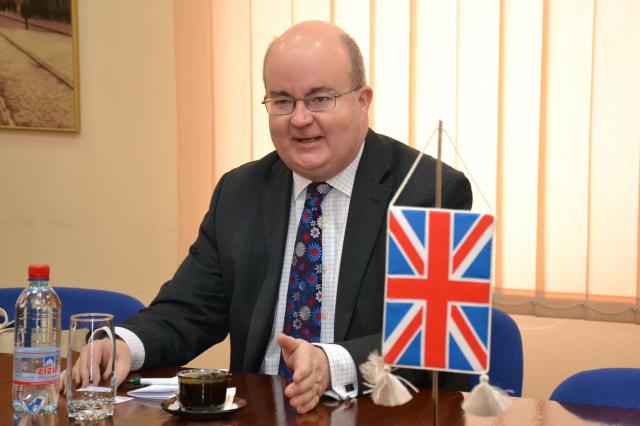 Constanța: Ambasadorul Marii Britanii apreciază că este important ca noile măsuri din domeniul fiscal să fie clare