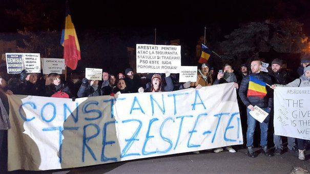 O nouă acțiune de PROTEST, astăzi, la Prefectura CONSTANȚA