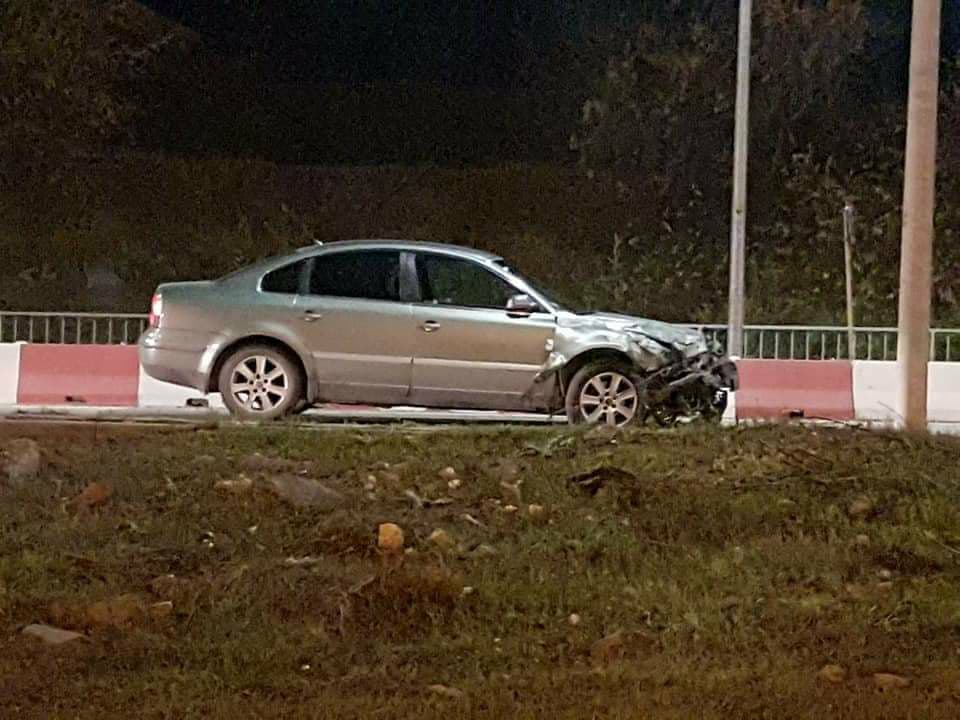 FOTO – Accident rutier în Mamaia Nord! Două mașini s-au făcut zob