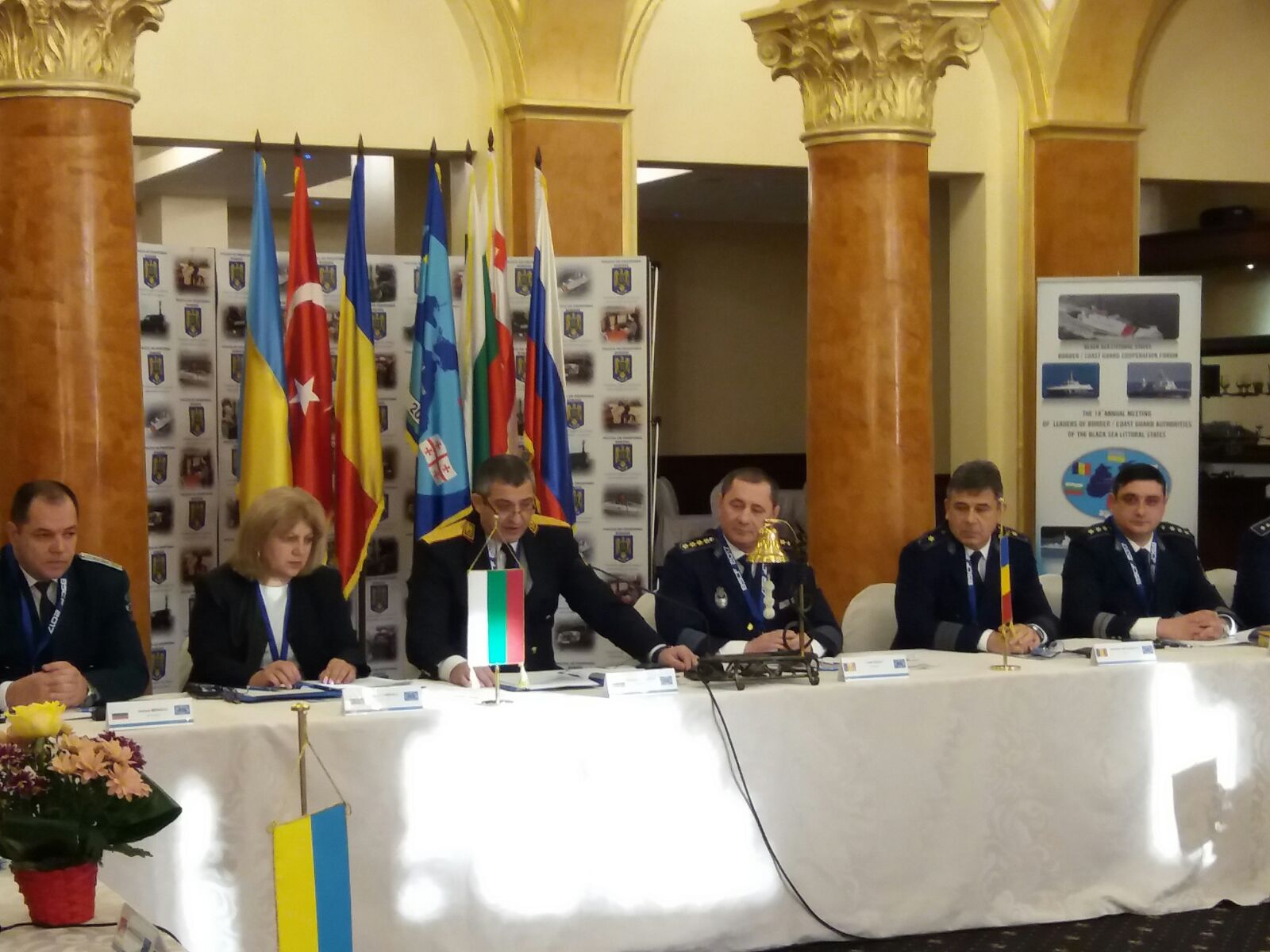 Poliţia de frontieră Română a preluat preşedinţia Forumului de Cooperare la Marea Neagră