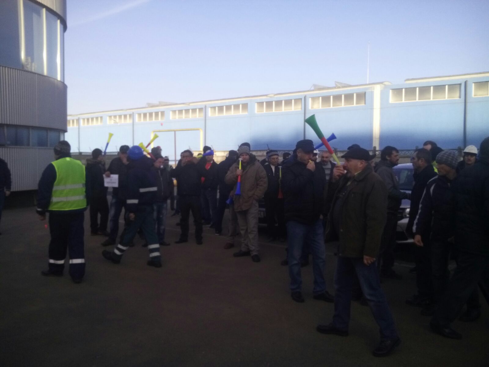 Proteste la societatea Minmetal din Portul Constanța