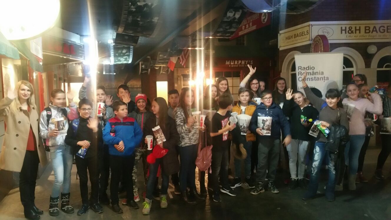 Radio Constanța și Cinema Cityplex Tomis – Sute de copii din mediul rural au ajuns la film