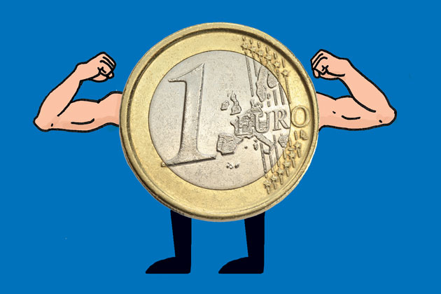 Euro a atins un nou maxim istoric