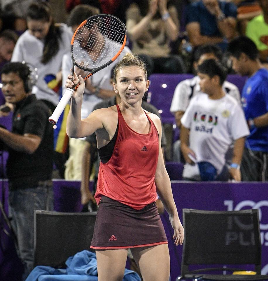 Chiar dacă este demonstrativ, Simona Halep vrea să câștige turneul din Thailanda