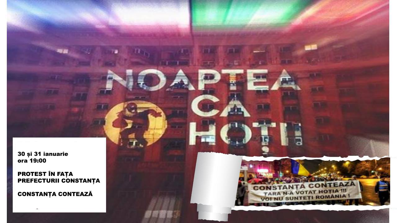 CONSTANȚA: Un an de proteste neîntrerupte pentru o justiție independentă
