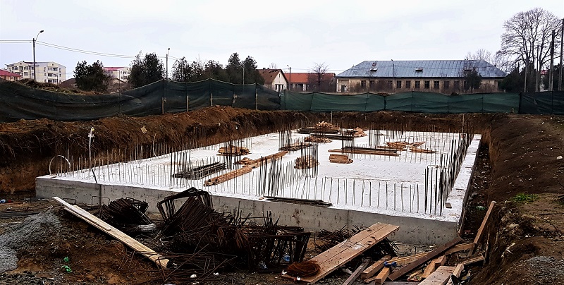 FOTO – MANGALIA: A început construcția de locuințe pentru medici